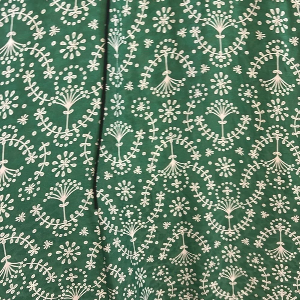 Cefinn Rosie Poplin Midi Dress in Green US Size 12 - Picture 9 of 11